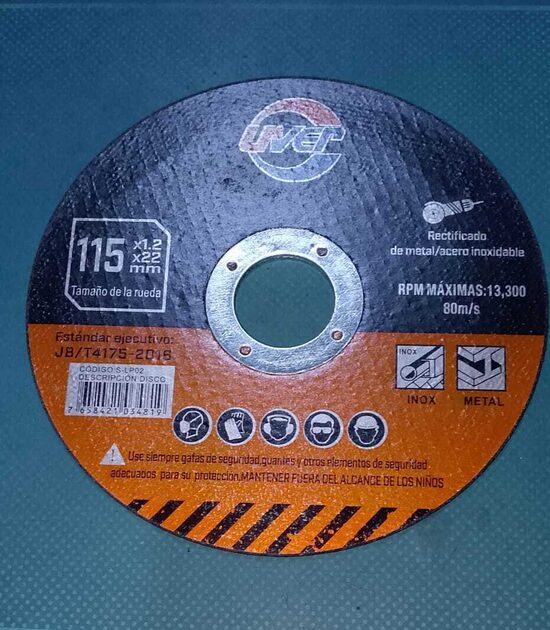 Disco Ultra fino para esmeril 4 p